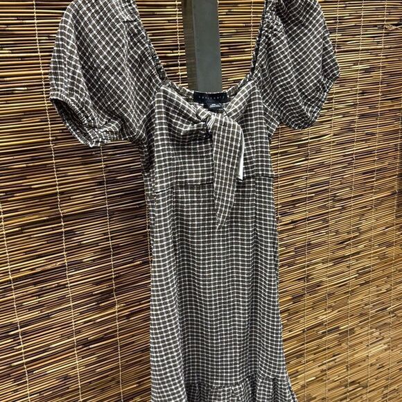 Sanctuary Women's East to West Mini Dress - Med Brown Size XXS - Picture 2 of 3